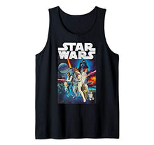 Load image into Gallery viewer, Star Wars Vintage Cast Poster Tank Top