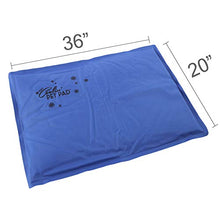 Load image into Gallery viewer, K&H Pet Products Coolin' Pet Pad Large Blue 20" x 36"