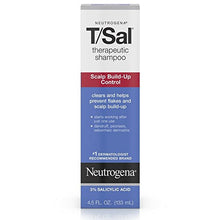Load image into Gallery viewer, Neutrogena T/Sal Therapeutic Shampoo, Scalp Build-Up Control 4.5 oz (Pack of 5)