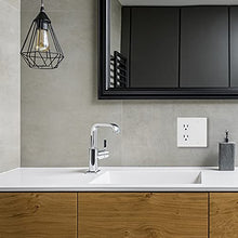Load image into Gallery viewer, Bates- 2-Gang Combination Wall Plate, 2 Pack, 1 Duplex/1 Blank Standard Size, 2 Gang Wall Plate, Outlet Covers, Wall Plates, Outlet Wall Plate, Double Gang Wall Plate, Outlet Cover 2 Gang.