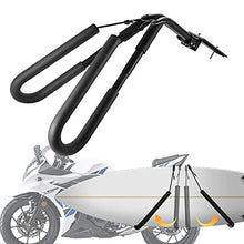 Load image into Gallery viewer, Riiai Motorcycle Surfboard Rack, Surfboard Motorcycle Carrier Rack for Shortboard Wakeboard Boogie Board, Surfboard Holder Accessories