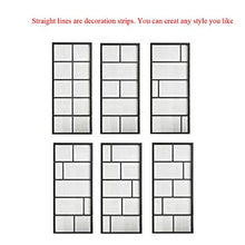 Load image into Gallery viewer, JUBEST DIY Glass Sliding Barn Door, 36in x 84in Modern French Door, Sturdy Clear Tempered Glass Aluminum Frame Sliding Closet Kitchen Door, Pocket Interior Door, Pre-Drilled Holes Easy Assembly