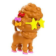Load image into Gallery viewer, Barbie Extra Doll #1 in Furry Rainbow Coat with Pet Poodle, Brunette Afro-Puffs with Braids, Including ‘Shine Bright’ Sunglasses, Multiple Flexible Joints