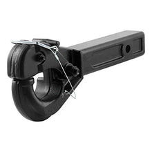 Load image into Gallery viewer, CURT 48004 Pintle Hook Hitch for 2-Inch Receiver, 20,000 lbs, Fits 2-1/2-Inch Lunette Ring