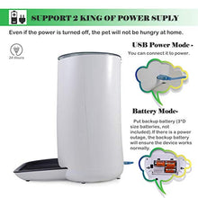 Load image into Gallery viewer, WESTLINK Automatic Cat Dog Feeder Smart Feed with WiFi Camera Pet Food Dispenser with Time and Meal Size Programmable 7L Large Hopper Up to 6 Meals