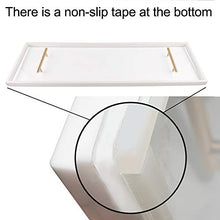 Load image into Gallery viewer, ZXMOTO Clear Bathtub Caddy Tray 33 Inch Acrylic Bathtub Caddy Tray with Stainless Steel Gold Handles