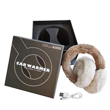 Load image into Gallery viewer, Heated Ear Warmer for Winter Women & Men Running, Electric Ear Muff Soft & Warm, Ear Covers for Cold Weather