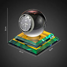 Load image into Gallery viewer, Professional Car Ornament Crystal Ball Decoration Clock Auto Watch Automobiles, Ornaments In Electronics - Huge Glass Ornaments, Swarovski Crystal Rainbow Ornament, Dashboard Ornaments