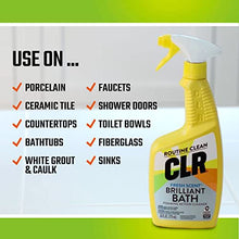 Load image into Gallery viewer, CLR Brilliant Bath, Fresh Scent Foaming Action Cleaner, 26 Ounce Spray Bottle (Packaging May Vary)