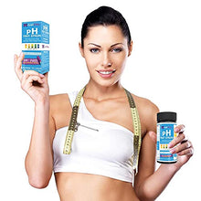 Load image into Gallery viewer, pH Test Strips for Testing Alkaline and Acid Levels in The Body. Track & Monitor Your pH Level Using Saliva and Urine. Get Highly Accurate Results in Seconds.