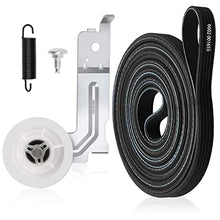 Load image into Gallery viewer, Upgraded Dryer Parts for Samsung 6602-001655 Dryer Belt, DC93-00634A Dryer Idler Pulley & DC61-01215B Tension Spring for Samsung Dryer Replacement dv45h7000ew, dv48h7400ew, dv42h5000ew, dv48j7700ew