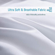 Load image into Gallery viewer, WhatsBedding Down Alternative Quilted Comforter - All Season White Lightweight Duvet Insert or Stand-Alone Comforter with Corner Tabs - King Size(102×90 Inch)