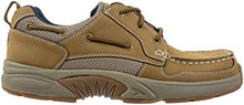 Load image into Gallery viewer, RUGGED SHARK Men's AXIS Boat Shoe, Premium Leather, Comfort Footbed, Tan, Men's Size 10