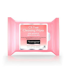 Load image into Gallery viewer, Neutrogena Oil-Free Cleansing Wipes Pink Grapefruit, 25 Count