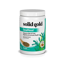 Load image into Gallery viewer, Solid Gold SeaMeal Multivitamin for Cats & Dogs - Grain Free Kelp Supplement - Digestive Enzymes for Dogs - Gut Health & Immune Support - Healthy Skin & Coat - Omega 3 & Superfood Powder - 1 LB
