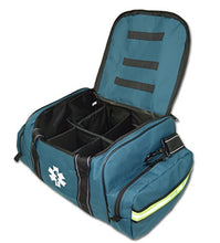Load image into Gallery viewer, Lightning X Deluxe Stocked Large EMT First Aid Trauma Bag Fill Kit w/Emergency Medical Supplies (Navy Blue)