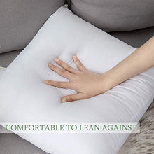 Load image into Gallery viewer, MIULEE Throw Pillow Insert Hypoallergenic Premium Pillow Stuffer Sham Square for Decorative Cushion Bed Couch Sofa 12x12 Inch