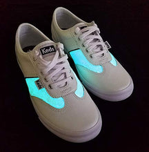 Load image into Gallery viewer, Glow in The Dark Paint - 32oz - Electric Blue - Acrylic Water Based Glow in The Dark Paints for Art, Theater, Safety Exit Signs, Wall Art, Halloween, Professional Grade Quality