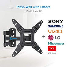 Load image into Gallery viewer, Full Motion TV Monitor Wall Mount Bracket Articulating Arms Swivels Tilts Extension Rotation for Most 13-42 Inch LED LCD Flat Curved Screen TVs & Monitors, Max VESA 200x200mm up to 44lbs by Pipishell