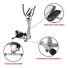 Load image into Gallery viewer, Sunny Health & Fitness SF-E905 Elliptical Machine Cross Trainer with 8 Level Resistance and Digital Monitor