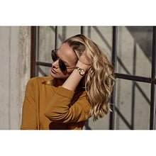 Load image into Gallery viewer, Citizen Women's Eco-Drive Dress Classic Watch in Gold Tone Stainless Steel with Brown Leather strap, Champagne Dial (Model: FE1082-05A)