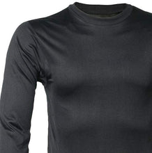 Load image into Gallery viewer, Terramar Men's Thermasilk Filament Crew Tall (Black, X-Large)