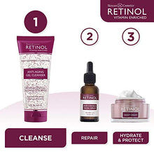 Load image into Gallery viewer, Retinol Anti-Aging Gel Cleanser – Gently Cleans Impurities From Pores & Exfoliates for Soft, Smooth Skin – Antioxidant-Rich Micro-Beads w/ Vitamin A & E Maximize Renewing Benefits Of Retinol
