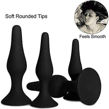 Load image into Gallery viewer, Heart anales Beads Pl'ugs Training Set Stainless Steel Gemstones Butt Pl'ugs for Men Set Beginners Amal Pl'ug Beads Begi'nners Toys for Women