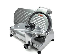 Load image into Gallery viewer, KWS MS-10NT Premium Commercial 320W Electric Meat Slicer 10-Inch with Non-sticky Teflon Blade, Frozen Meat/Deli Meat/Cheese/Food Slicer Low Noise Commercial and Home Use