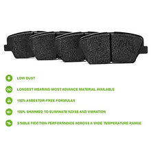 Load image into Gallery viewer, SCITOO Ceramic Brake Pads, 8pcs Front Rear Brake Pads Brakes Kits fit for 2008-2012 for Honda for Accord