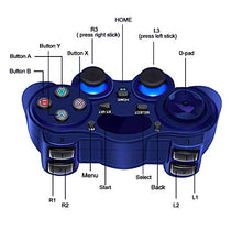 Load image into Gallery viewer, USB 2.4G wireless controller, gaming controller gamepad for Playstation 3 / laptop computer (Windows XP / 7 / 8 / 10) & PC & Android & steam