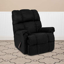 Load image into Gallery viewer, Flash Furniture Sierra Black Microfiber Rocker Recliner