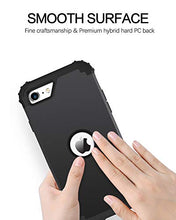 Load image into Gallery viewer, BENTOBEN iPhone SE Case,Phone Case iPhone SE 2020,Heavy Duty 3 in 1 Full Body Rugged Shockproof Hybrid Hard PC Soft Rubber Bumper Drop Protective Girls Women Boy Men Covers for iPhone SE2,Purple/Mint