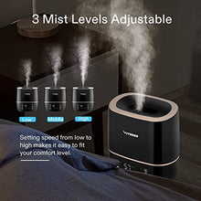 Load image into Gallery viewer, VIVOSUN 2-in-1 5L Warm & Cool Mist Humidifier and Air Circulator Fan
