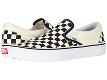 Load image into Gallery viewer, Vans Unisex Checkerboard Slip-On Skate Shoes (37 M EU / 7 B(M) US Women / 5.5 D(M) US Men, Black Off White Checkerboard)