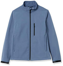 Load image into Gallery viewer, Amazon Essentials Men's Water-Resistant Softshell Jacket, Indigo Blue, XX-Large