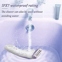 Load image into Gallery viewer, Electric Razor for Women, ISTON Rechargeable Wet and Dry Painless Womens Shaver Body Hair Remover for Legs Underarms and Bikini Trimmer Cordless Waterproof Hair Lady Shaver with LED Light