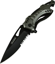 Load image into Gallery viewer, TAC Force TF-705GY Tactical Spring Assisted Knife 4.5" Closed