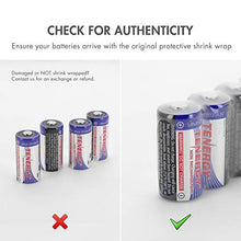 Load image into Gallery viewer, Tenergy 3V CR123A Lithium Battery, High Performance 1500mAh CR123A Cell Batteries PTC Protected for Cameras, Flashlight Replacement CR123A Batteries, 12 Pack (Non-Rechargeable)
