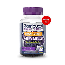 Load image into Gallery viewer, Sambucol Black Elderberry Gummies, 60 Count