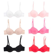 Load image into Gallery viewer, Alyce Intimates Girls & Teens Lightly Padded Bra, Pack of 6