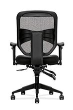 Load image into Gallery viewer, HON Prominent High Back Task Mesh Computer Chair with Arms for Office Desk, Black (HVL532), Asynchronous Control