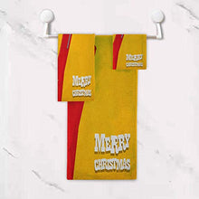 Load image into Gallery viewer, Indie Easy to Dry Absorb Water Biker Santa Claus Smoking Pipe with Hand Gesture Party Christmas Cartoon Absorb Water Marigold Lime Green