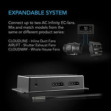 Load image into Gallery viewer, AC Infinity Controller 67, Smart Bluetooth Fan Controller with Temperature, Humidity, Schedules, Grow Cycles, Dynamic Speed Programming for CLOUDLINE Airlift Fans Cooling and Ventilation