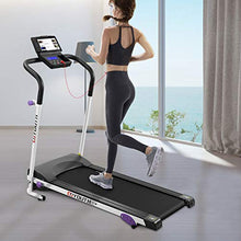 Load image into Gallery viewer, Goyouth Folding Treadmill for Home Electric Motorized Workout Foldable Running Machine Portable Compact Treadmills Jogging Machine for Running and Walking Exercise Fitness, Free Installation