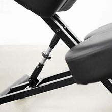 Load image into Gallery viewer, DRAGONN (by VIVO) Ergonomic Kneeling Chair, Adjustable Stool for Home and Office - Improve Your Posture with an Angled Seat - Thick Comfortable Cushions, Black (DN-CH-K01B)