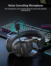 Load image into Gallery viewer, SENZER SG500 Surround Sound Pro Gaming Headset with Noise Cancelling Microphone - Detachable Memory Foam Ear Pads - Portable Foldable Headphones for PC, PS4, PS5, Xbox One, Switch