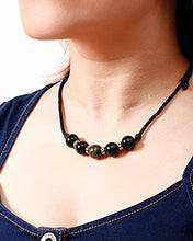 Load image into Gallery viewer, XHUUU Natural Black Obsidian Choker Necklaces for Women Lucky Stone Healing Crystals Gemstone Beads Balance Necklace for Men