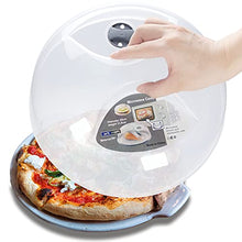 Load image into Gallery viewer, Microwave Splatter Cover, Microwave Cover for Food, Large Microwave Plate Cover Guard Lid with Steam Vents Keeps Microwave Oven Clean, 11.5 Inch BPA Free & Dishwasher Safe-Grey