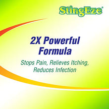 Load image into Gallery viewer, StingEze MAX Bug Bite Relief, Maximum Itch Relief from Bug Bites and Stings, Stops Pain, Relieves Itching, Reduces Infection - 0.5 oz Travel Pen Dauber